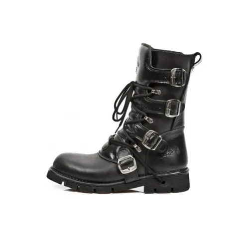 NEW ROCK Ботильоны 4CM Мужской Черный