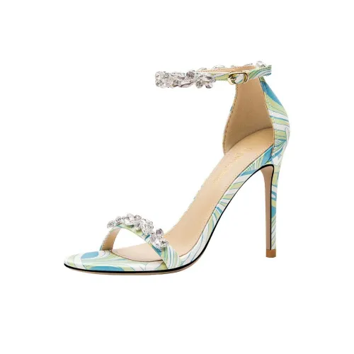 Lily Wei Seattle Низкий каблук Высокий каблук Женские Премиум С принтом