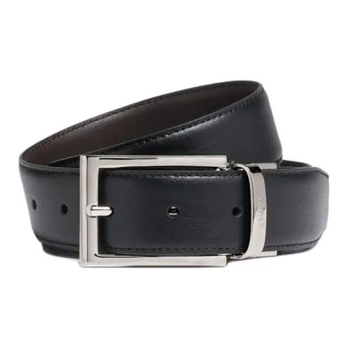 Ermenegildo Zegna Металлические кожаные ремни унисекс