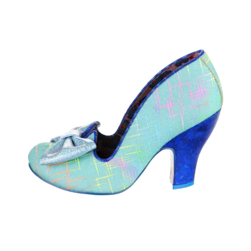 IRREGULAR CHOICE Грубый каблук Высокие каблуки 9,2 см Женские Синий