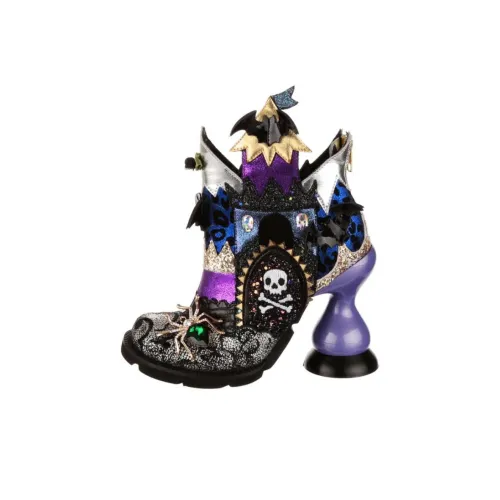 IRREGULAR CHOICE Высокие каблуки Черно-фиолетовый Женские