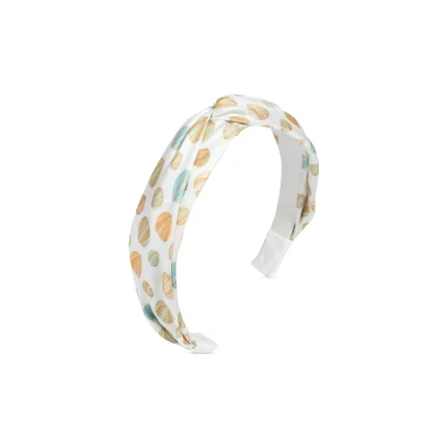 Jennifer Behr Шелк Ободки для волос Женские Белые
