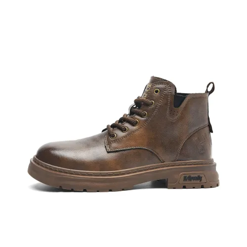 HLA Ankle Длина Martin Boot 4CM Мужской