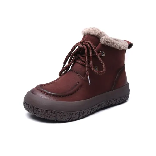 Devanro Высота Увеличивающие Устойчивые к Износу Низ Резиновые Короткие Снежные Ботинки Женские