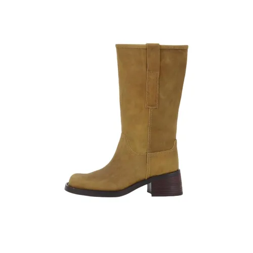 VAGABOND SHOEMAKERS Женские высокие сапоги на колено коричневые и зеленые