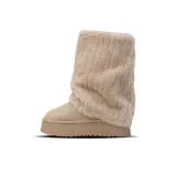 Бежевый [длинное голенище]