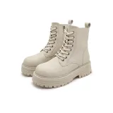 Бежевый, плоская подошва