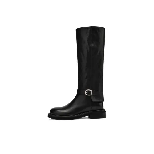 Rosa Bianca Knight Boots Колено Высокие сапоги 3,4CM Женские