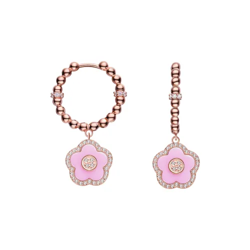 BLACK BY BLUE BRAVE 4B Серьги с цирконием Женские