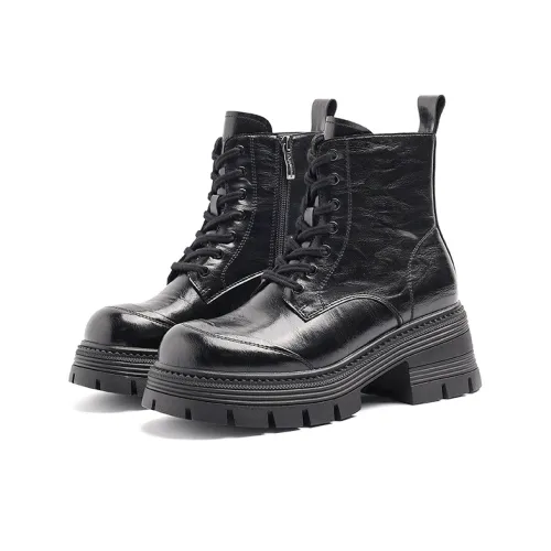 AQUASCUTUM Короткий ботинок Martin каблук 7 см женский