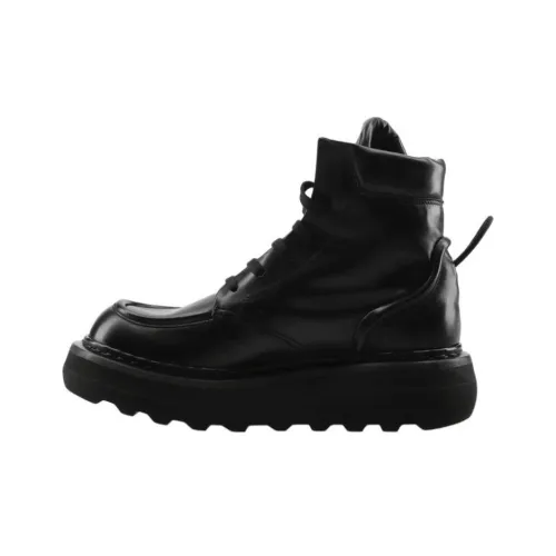 PREMIATA Custo Nero Ботильоны 4CM Женские Черный