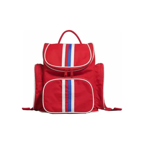 HELIUYUZHOU Нейлон Рюкзак Большой Женский Красный