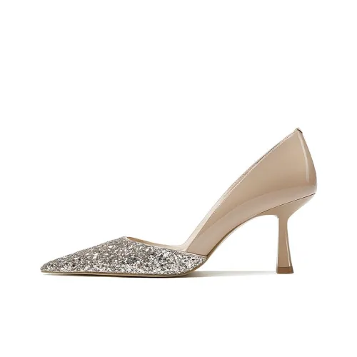 PRETY PEKI Узкий каблук Высокие каблуки 7 см Женские Абрикос