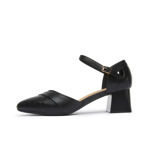 ZGR Грубый каблук Высокие каблуки Женские