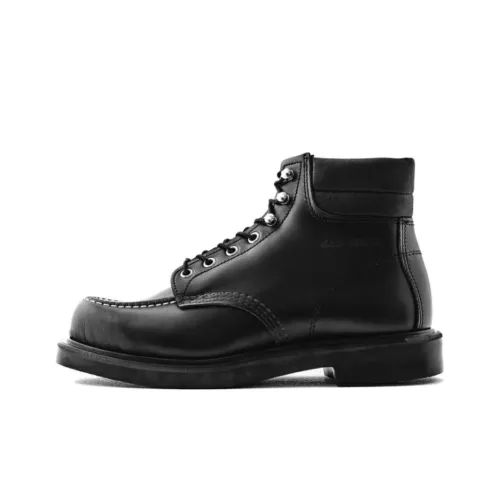 Red Wing ботинки черные мужские