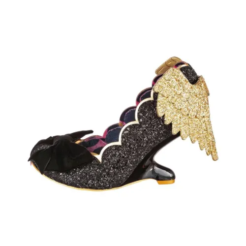 IRREGULAR CHOICE Высокие каблуки Женские Черный Золотой