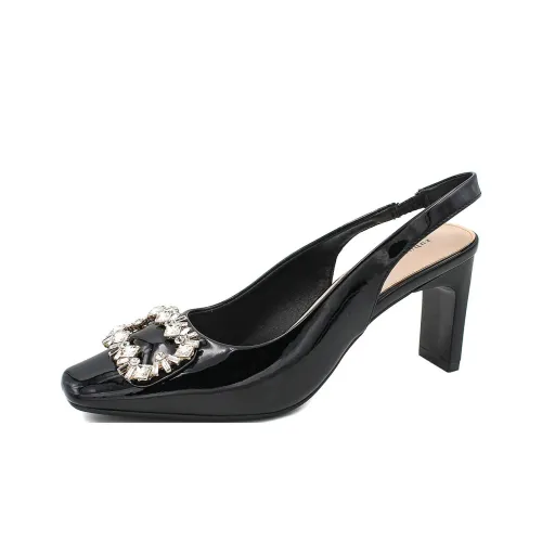 Zubumei Грубый каблук Высокие каблуки 7,5 см Женские