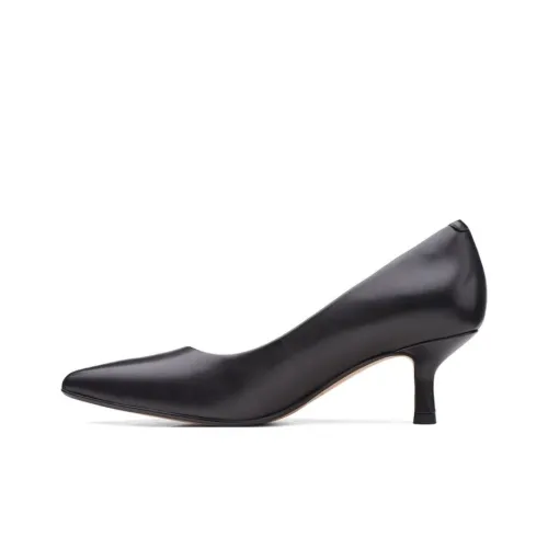 Clarks Высокие каблуки Черные Женские