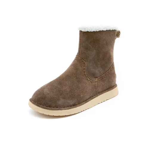 Joy&Mario Сноубутсы Кофе Женские