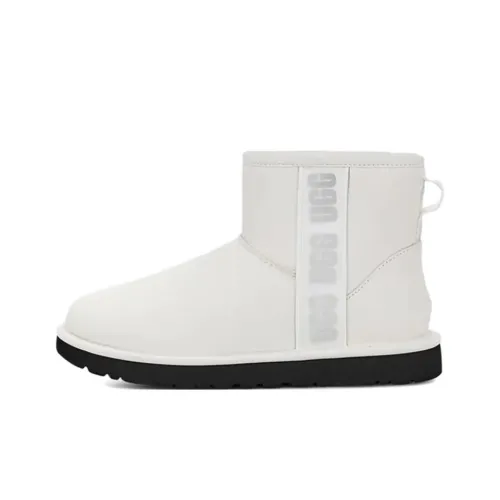 UGG CLASSIC MINI Термостойкие Короткие Снежные Ботинки Женские Белые