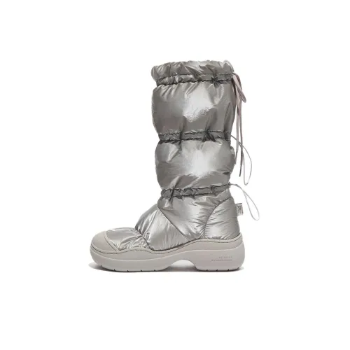 Rockfish Weatherwear Женские серебряные высокие сапоги до колена