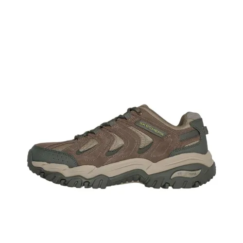 Skechers Outdoor Низкий Топ Походная Обувь Мужская Коричневый