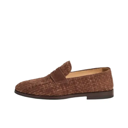 BRUNELLO CUCINELLI Лоферы Мужские Коричневые