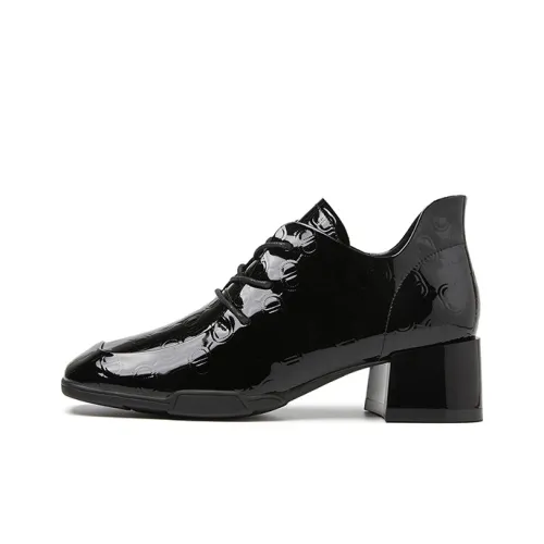 ST SAT Грубый каблук Высокие каблуки 5 см Женские