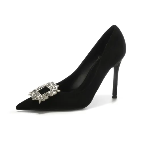 RoseDoris Узкий каблук Высокие каблуки Женские Черный