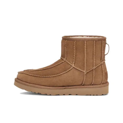 Tschabalala Self x UGG Термическая Подкладка Устойчивая Покрытие Короткие Снежные Ботинки Женские Коричневый