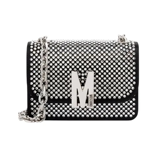 MOSCHINO Вискоза Сумка через плечо Сумка на плечо Женская Черная