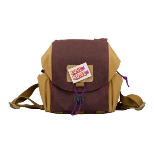 HELIUYUZHOU Нейлон Рюкзак Маленький Унисекс Темно-фиолетовый LOVEHOME