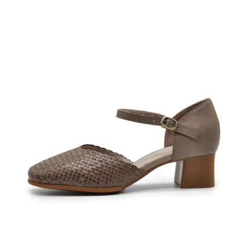 ARTMU Грубый каблук Высокие каблуки 4CM Женские