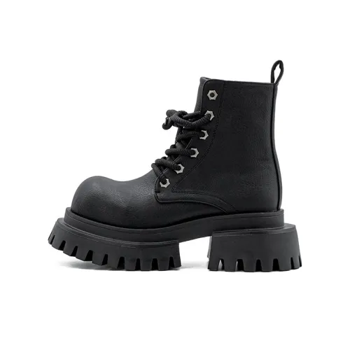 XIAOXIAOSU Модный Повседневный Универсальный Легкий Удобный Горячая девушка Ботильоны Короткий Двусторонний Мартинсы