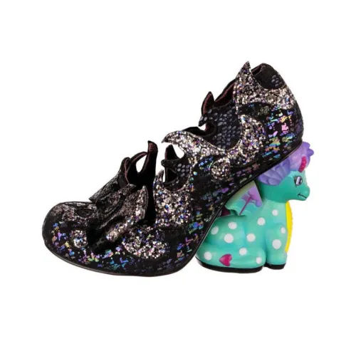 IRREGULAR CHOICE Dragons Lair Высокие каблуки Женские Черный Зеленый