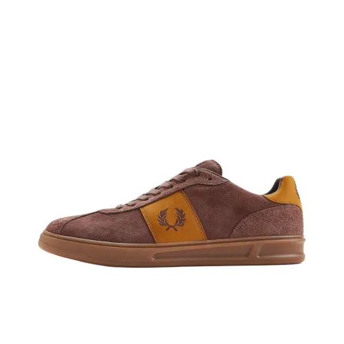 FRED PERRY Скейтборд Кроссовки Низкие Красный Коричневый Унисекс