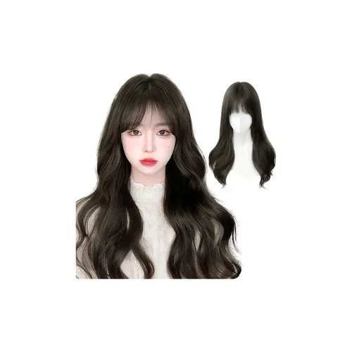 YUNQING Полная повязка на голову Длинные кудрявые парики для волос