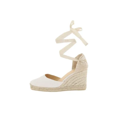 Castañer Высокие каблуки Женские Бежевые