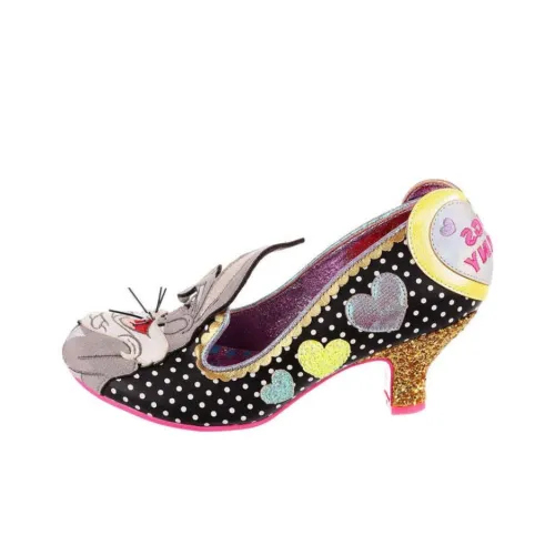 IRREGULAR CHOICE Высокие каблуки Черно-желтый Женские