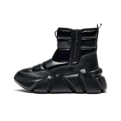 Joy Mario Платформа Обувь Женская Черная