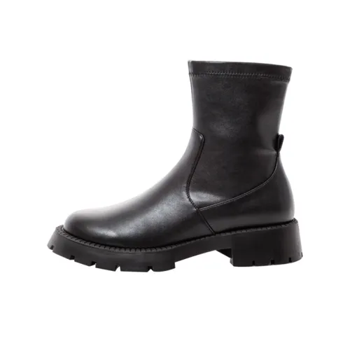 GRACEGIFT Мартинсы Черные Женские