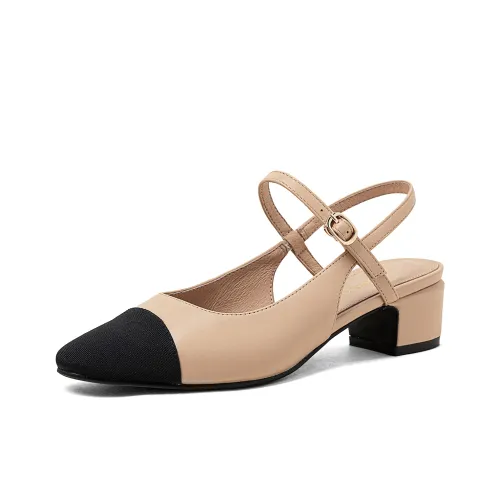 COMELY Грубый каблук Высокие каблуки 4CM Женские