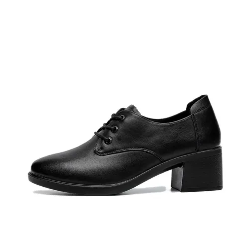 Spider King Грубый каблук Высокие каблуки 5,2 см Женские Черный