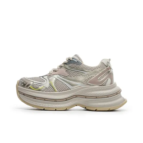 EBLAN Низкий топ кеды женские золотистые