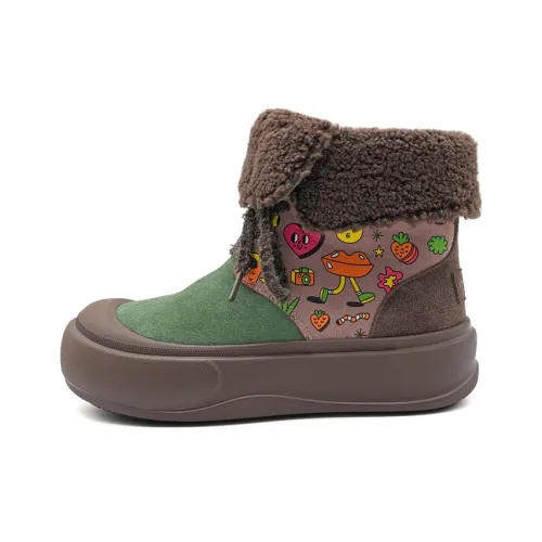 Joy Mario Термический Увеличивающий Высоту Противоскользящий Короткий Снегокат Женские