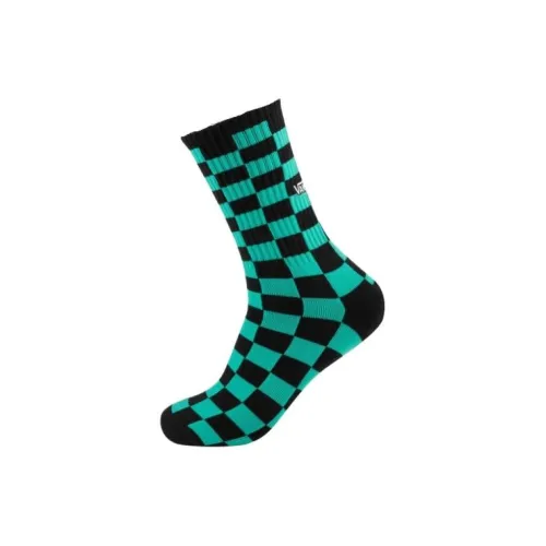 VANS CREW Носки Мужские 1 Пачка Черные Зеленые