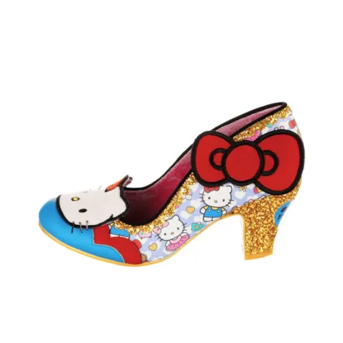 IRREGULAR CHOICE Высокие каблуки Синий Красный Женские