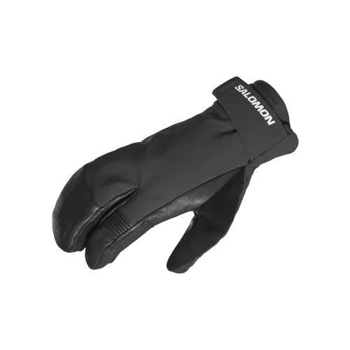 SALOMON Спортивные перчатки из кожи унисекс черный