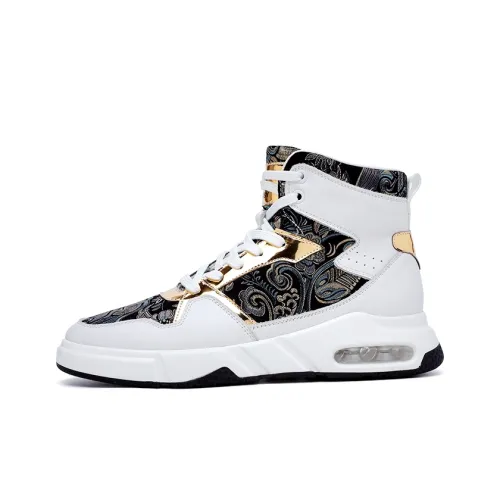 Babinda Crew Martin Boot 4CM Мужской Белый