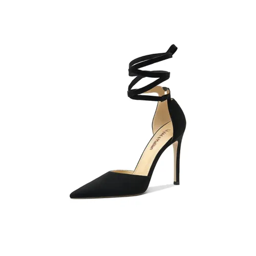 Lily Wei Fuyao Узкий каблук Высокие каблуки 6 см Женские Черный